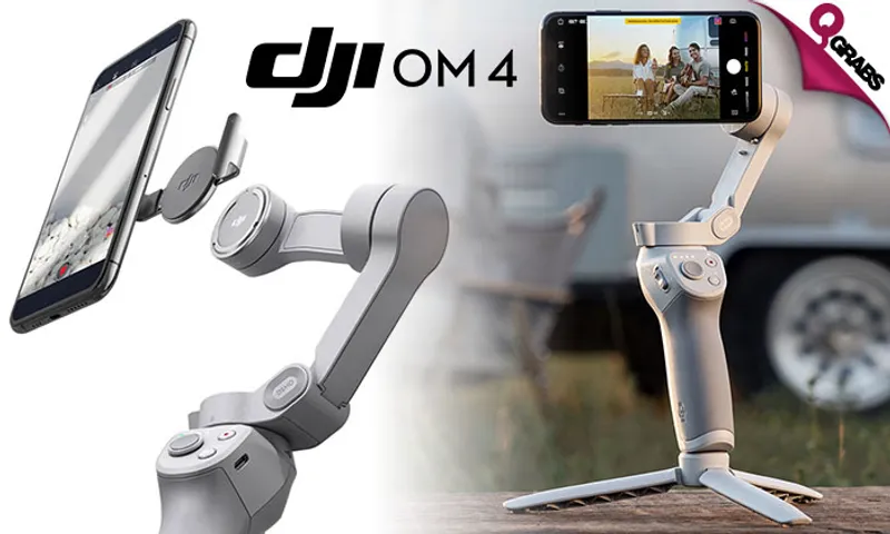 DJI OM 4 Smartphone Gimbal!